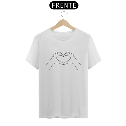 Coração de mãos (camiseta)