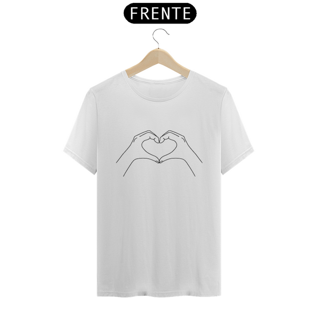 Coração de mãos (camiseta)