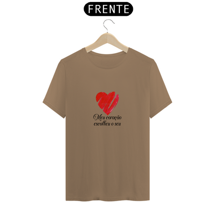 Meu coração escolheu o seu (camiseta)