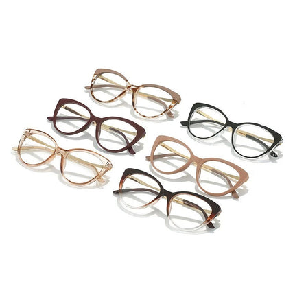 Óculos Anti-Radiação Gato Para Mulheres Estéticos Substituíveis Lentes Armações De Retro